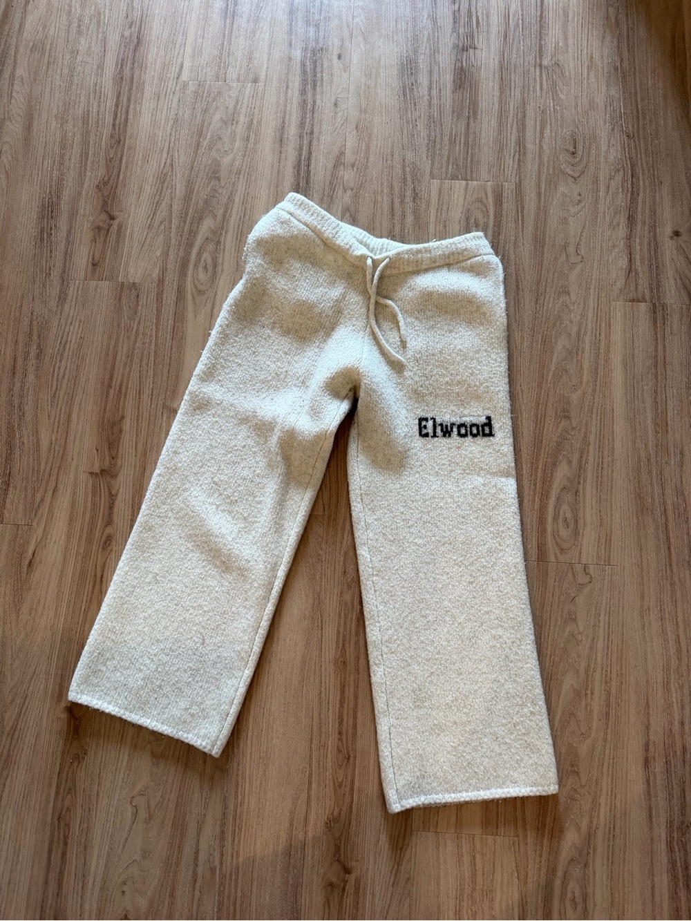 XL Cream ELWOOD Fleece Sweatpants